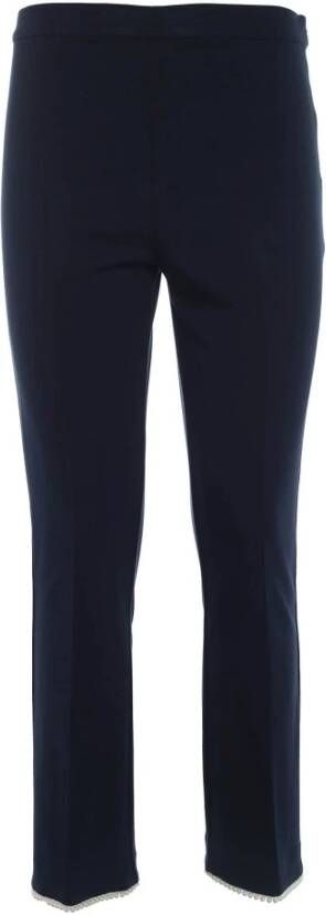 Twinset Trousers Blauw Dames