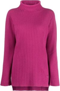 Twinset Turtle-Neck Sweater Roze Dames