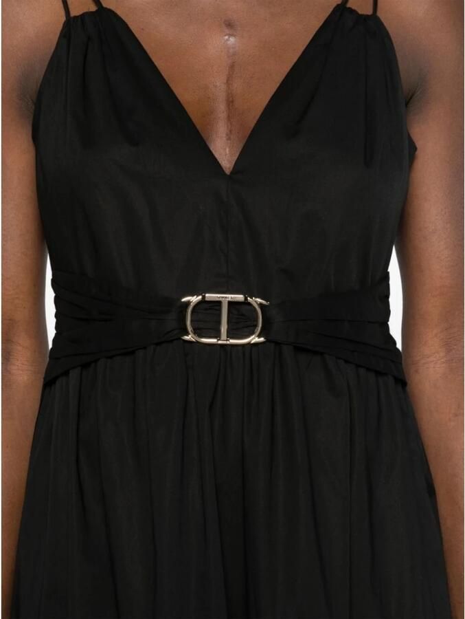 TWINSET MILANO Dames Jurken Woven Dress Zwart