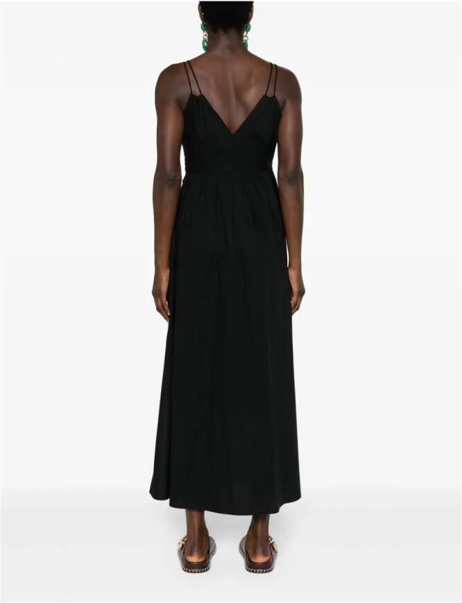 TWINSET MILANO Dames Jurken Woven Dress Zwart - Foto 4