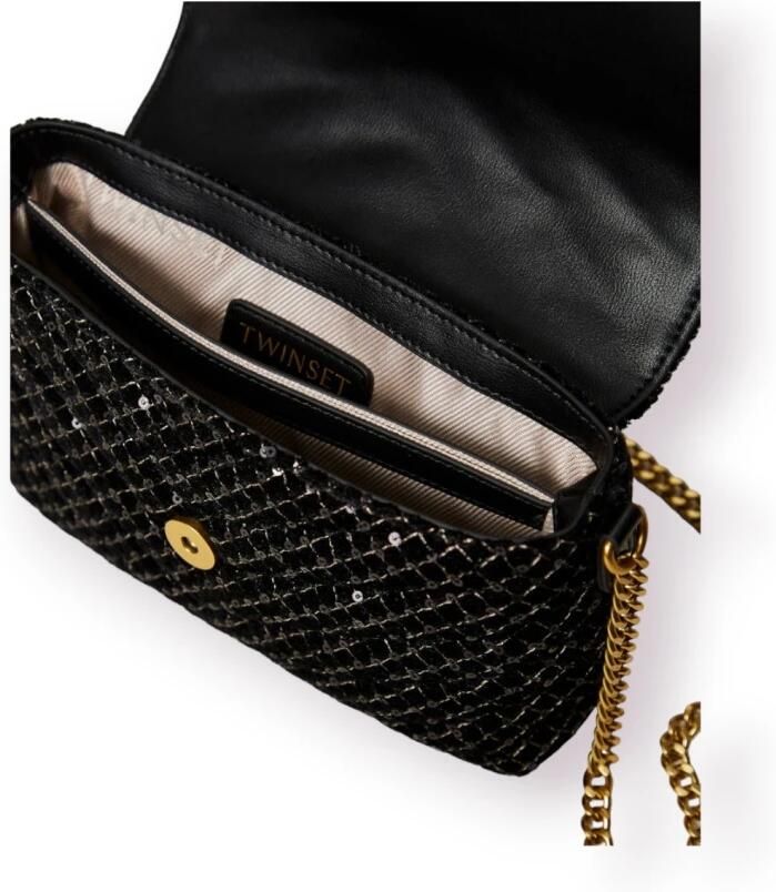 Twinset Eco-leren tassen Black Dames