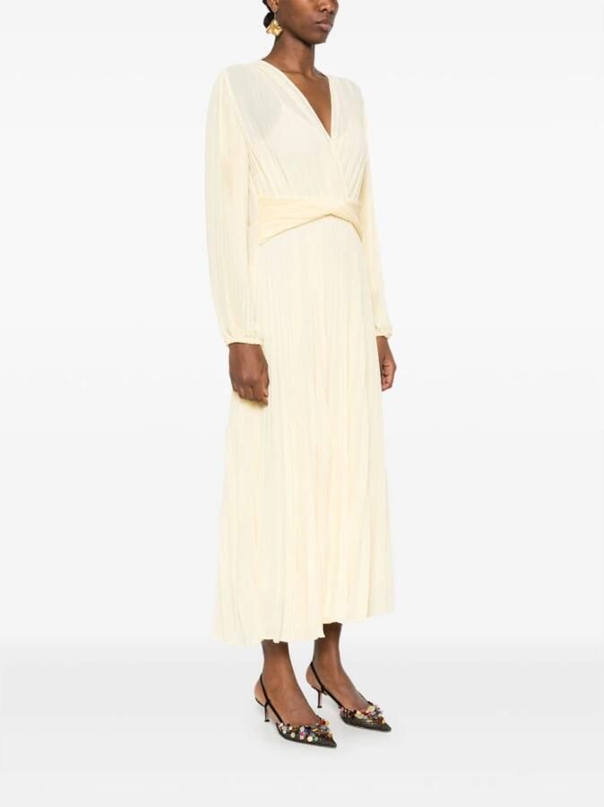 Twinset Elegante Crème Jurk voor Vrouwen Beige Dames - Foto 2