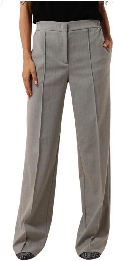 Twinset Elegante Wollen Blend Broek Gray Dames - Foto 7
