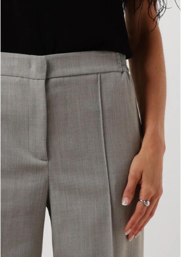 Twinset Elegante Wollen Blend Broek Gray Dames - Foto 4