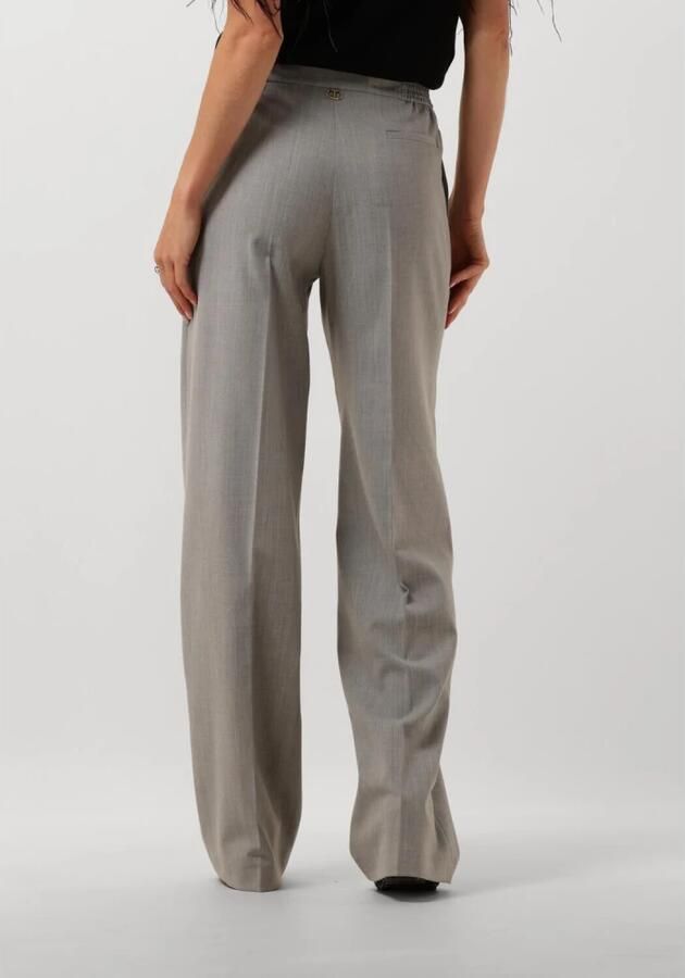 Twinset Elegante Wollen Blend Broek Gray Dames - Foto 3
