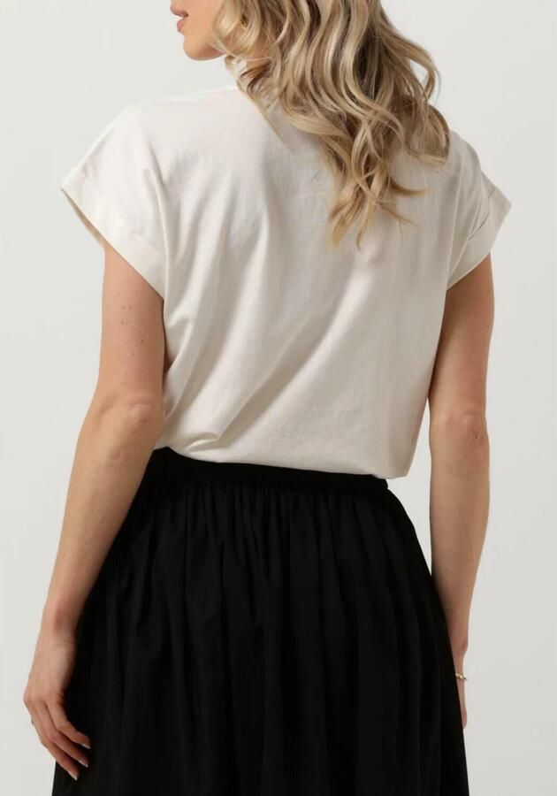 TWINSET MILANO Dames Tops & T-shirts Knitted T-shirt Ecru - Foto 9