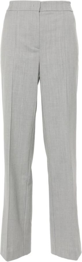 Twinset Elegante Wollen Blend Broek Gray Dames - Foto 6