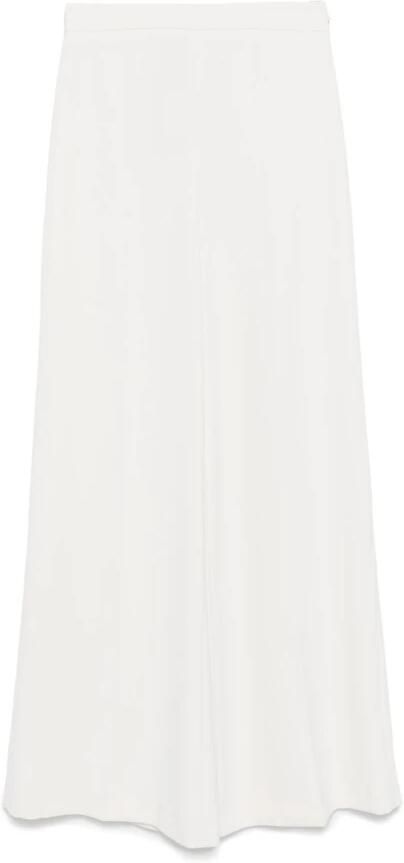 Twinset Elegante polyesterbroek in vloeiende stof White Dames - Foto 5