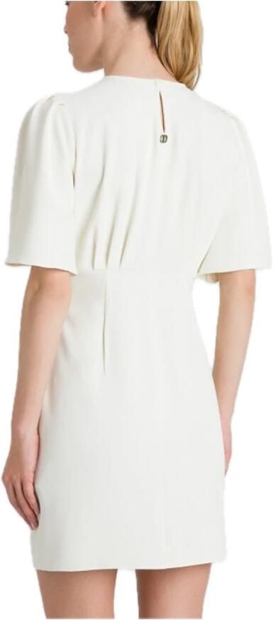 TWINSET MILANO Dames Jurken 241tp2242 Gebroken Wit - Foto 2