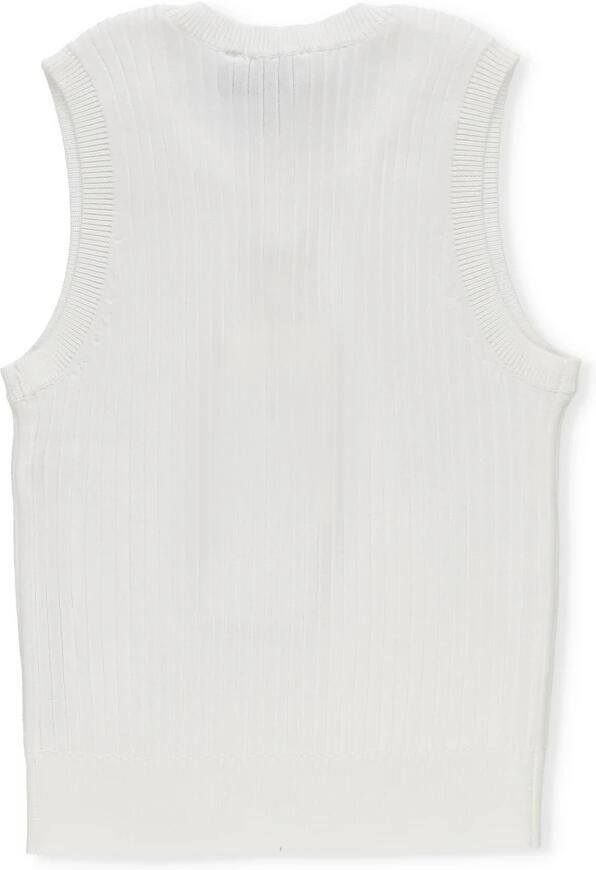 TWINSET MILANO Dames Tops & T-shirts Knitted Tank Top Wit - Foto 2