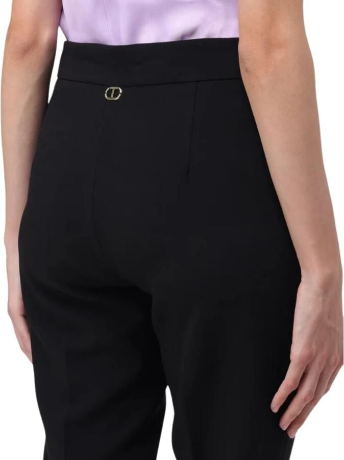 Twinset Stijlvolle Broek Black Dames - Foto 2