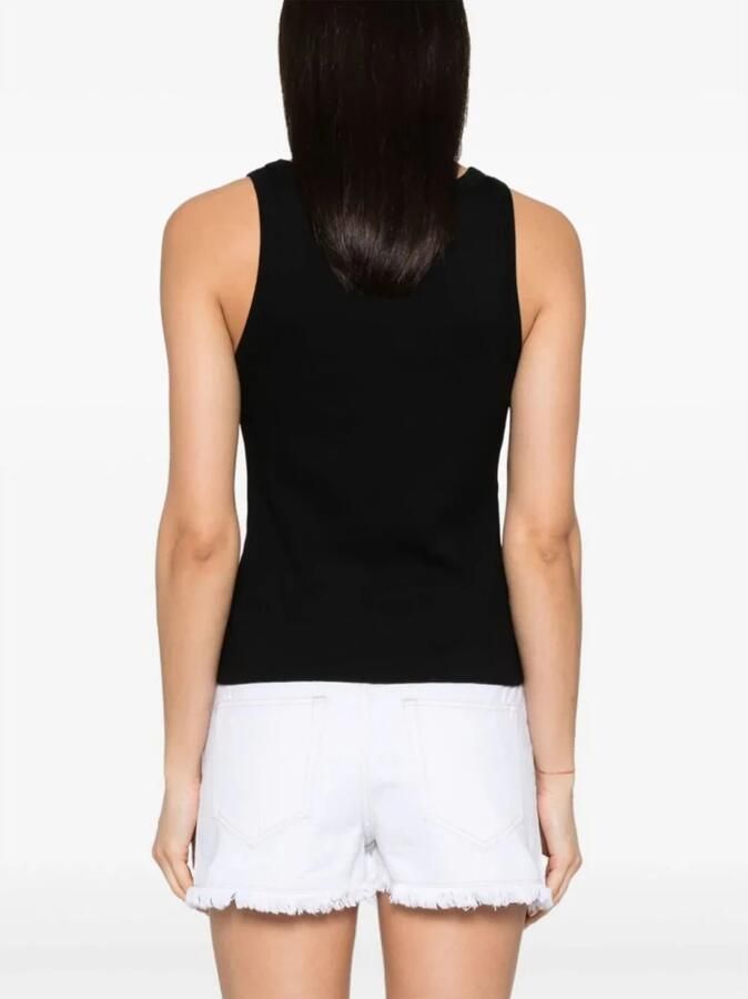 TWINSET MILANO Dames Tops & T-shirts Knitted Tank Top Zwart - Foto 3