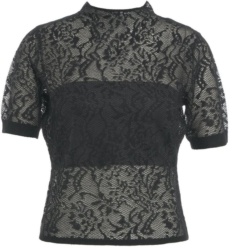 TWINSET MILANO Dames Tops & T-shirts 242tp3010 Zwart - Foto 5