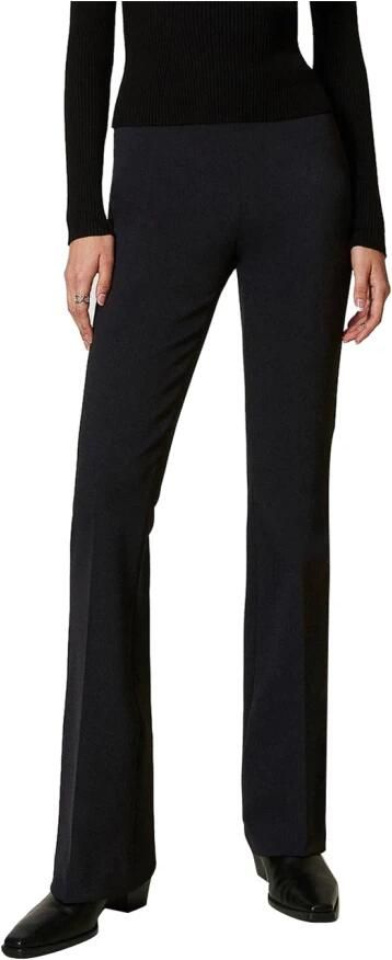 Twinset Zwarte Elegante Pantalon voor Vrouwen Black Dames - Foto 9