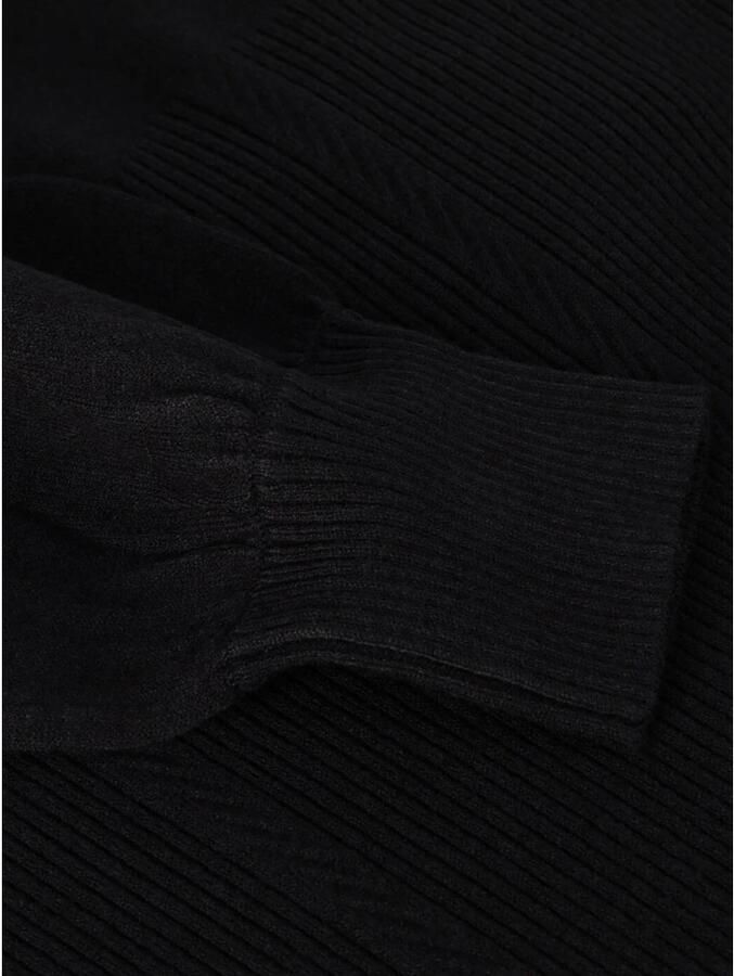 Twinset Casual jurk met gemengde stofcompositie Black Dames - Foto 4