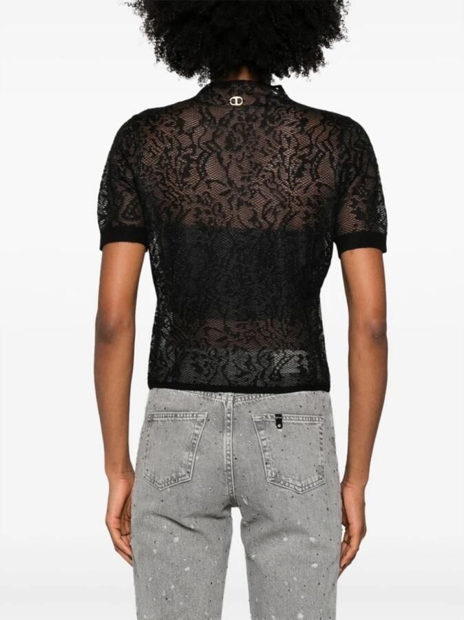TWINSET MILANO Dames Tops & T-shirts 242tp3010 Zwart - Foto 11