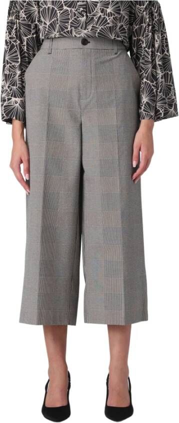 Twinset Wide Trousers Grijs Dames