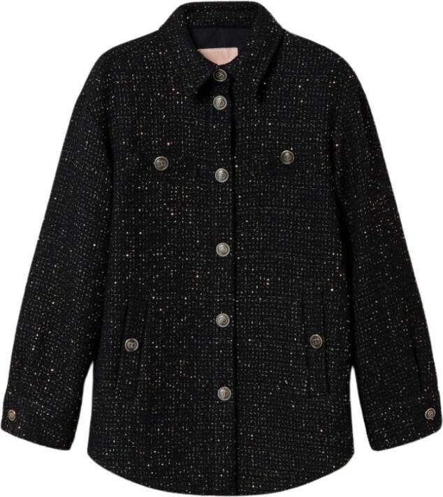 Twinset Zwarte Jassen Twin-set Zwart Dames