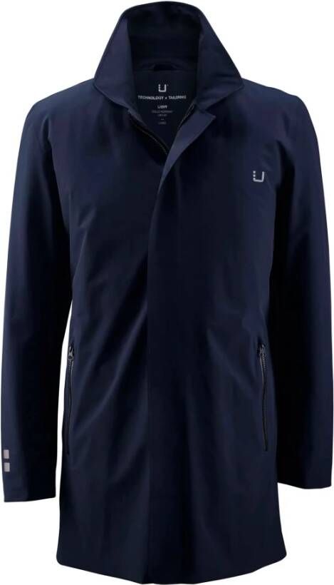 UBR Rain Jackets Blauw Heren