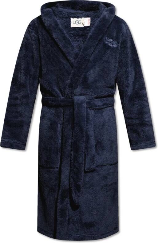 Ugg Beckett badjas met capuchon Blauw Heren