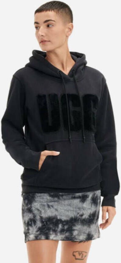 Ugg Dames hoodie relaxed fit Black Dames