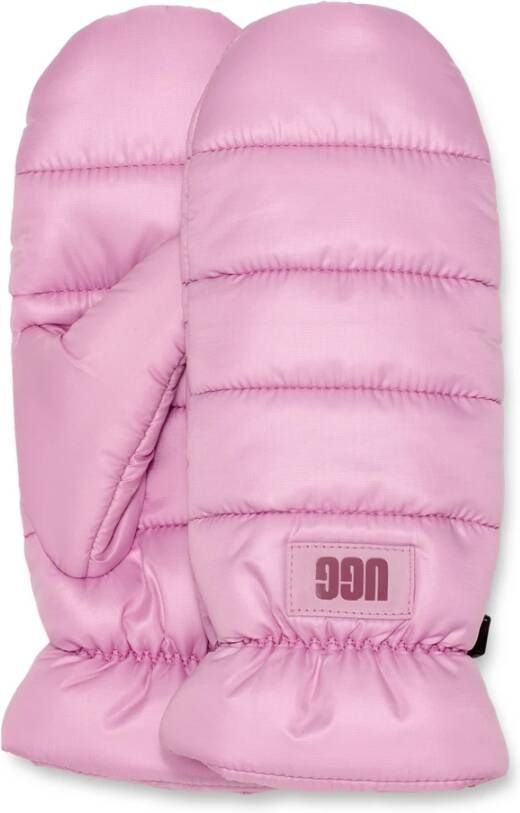 Ugg Puff Yeah All Weather Gloves Roze Dames