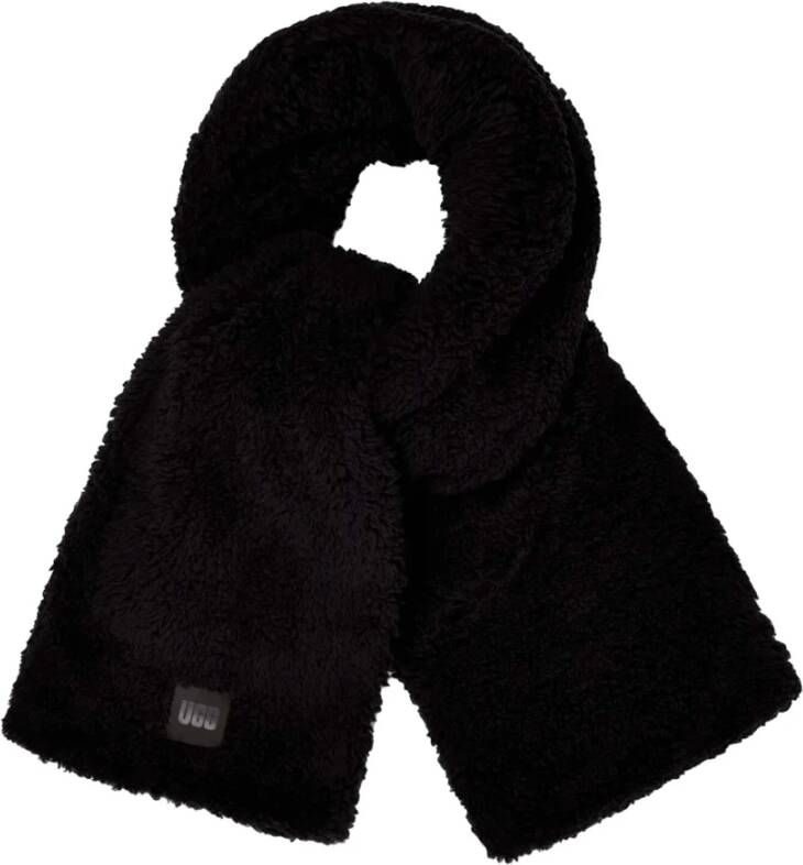 Ugg Sherpa Oversized Sjaal Zwart Black Dames