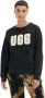UGG Zwarte Sweater W Madeline Fuzzy Logo Crewneck - Thumbnail 2