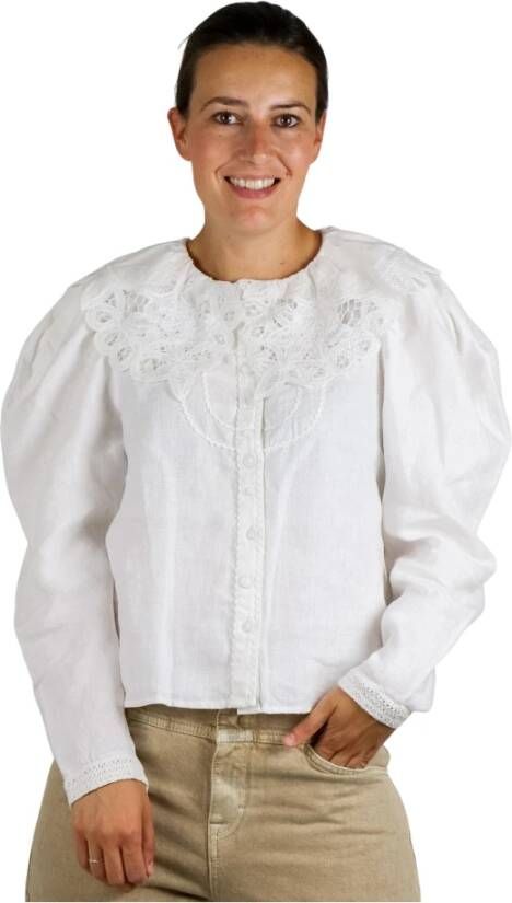 Ulla Johnson Blouse Wit Dames