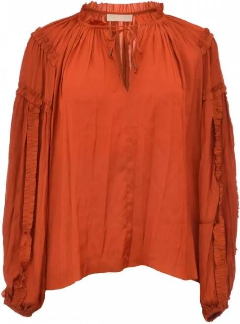 Ulla Johnson Blouses & Shirts Oranje Dames