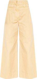 Ulla Johnson Constance high-waisted trousers Beige Dames