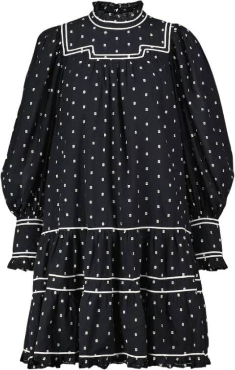 Ulla Johnson Fa210103 Blanche -jurk Zwart Dames