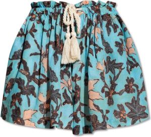 Ulla Johnson Floral shorts Blauw Dames