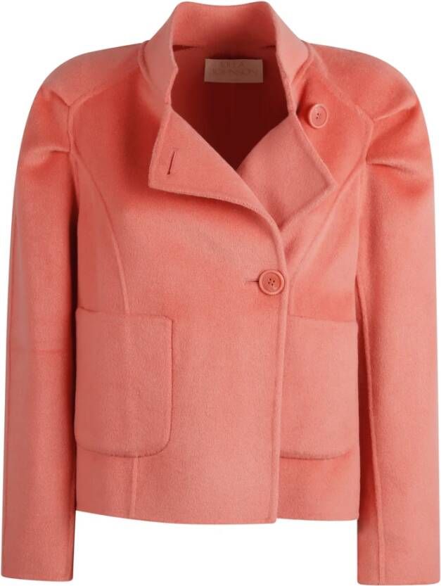 Ulla Johnson Leather Jackets Pink Dames