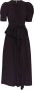 Ulla Johnson Lange jurk met ruchedetail Black Dames - Thumbnail 1
