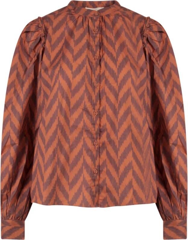Ulla Johnson Shirt pf220210 Bruin Dames