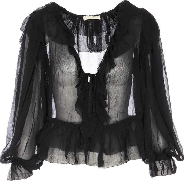 Ulla Johnson Shirts Zwart Dames