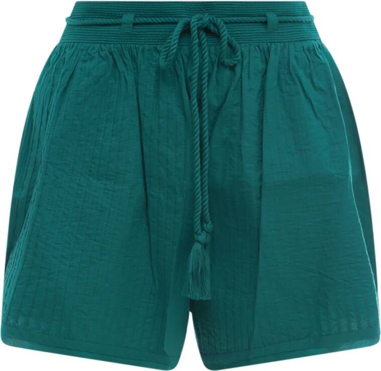 Ulla Johnson Short Shorts Groen Dames