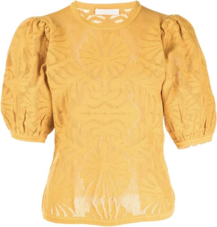 Ulla Johnson Sweatshirts Hoodies Geel Dames