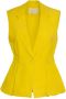 Ulla Johnson Sunsprite Peplum Vest Yellow Dames - Thumbnail 1