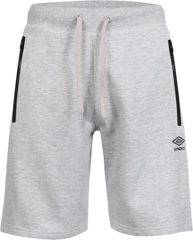 Umbro Comfortabele Prt Cuf Bermuda Gray Heren