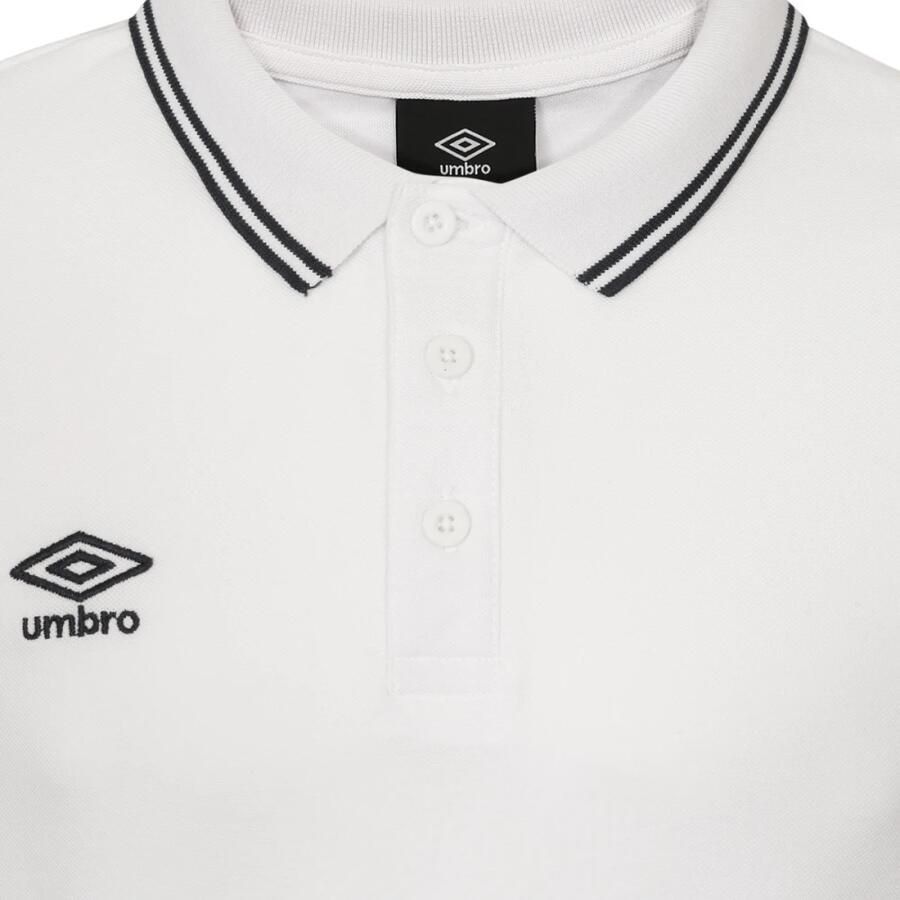 Umbro Prt Polo Ad Stijlvolle comfortabele polo White Heren