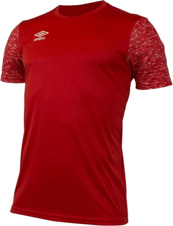 Umbro Teamwear Polyester Sportshirt Red Heren