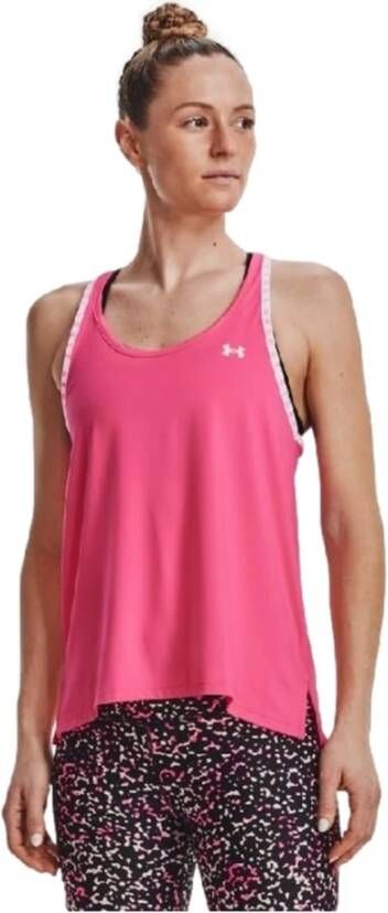 Under Armour Long Sleeve Training Tops Roze Dames