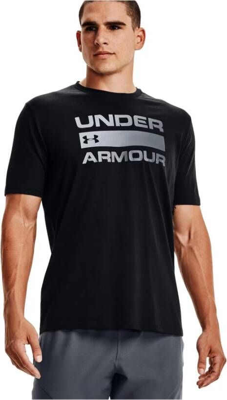 Under Armour T-Shirts Zwart Heren