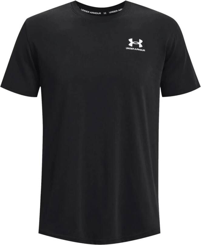Under Armour Zachte en Lichtgewicht Katoenen T-Shirt Black Heren