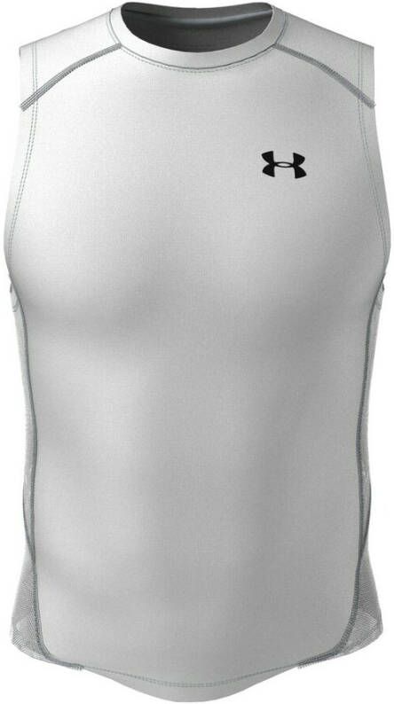 Under Armour Compressie Mouwloze Basislaag White Heren
