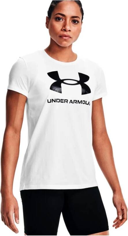 Under Armour Training T-Shirts Wit Dames