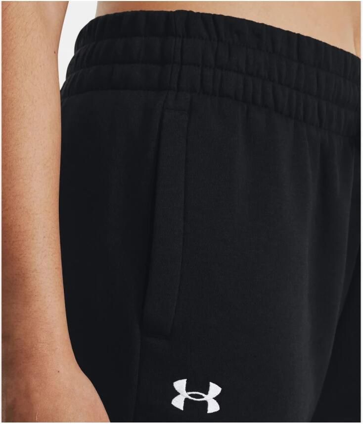 Under Armour Regular fit sweatpants met logostitching model 'Rival'