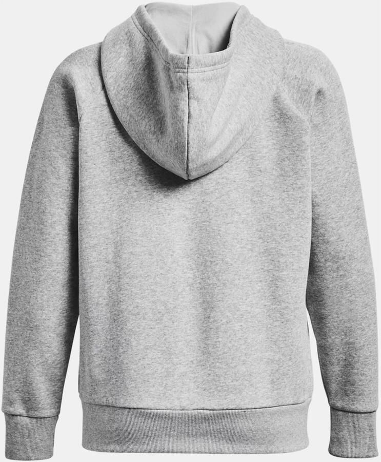 Under Armour Rival Fleece Hoodie met volledige rits Gray Dames - Foto 2